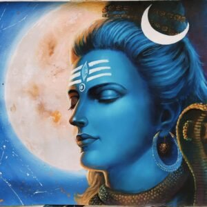 Lord Shiva in Meditation- The Unshakeable Silence