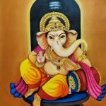 Divine Blessings — Ganesha in Radiant Grace